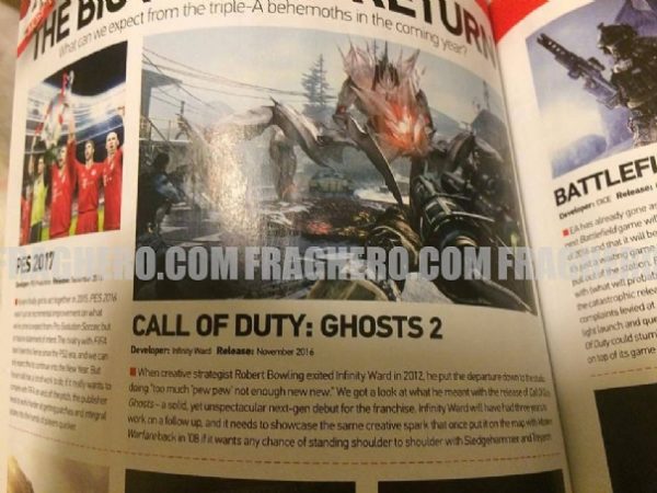 Call Of Duty Ghost 2 (Rumors)