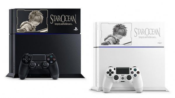 star ocean 5 playstation 4 limited edition hard disk style