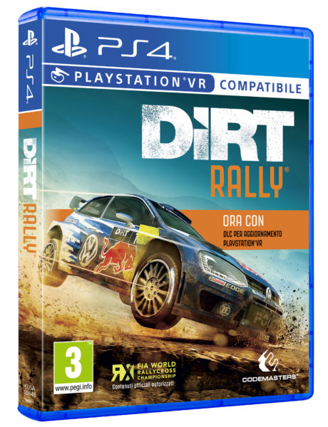 DiRT Rally PS VR (Boxart)