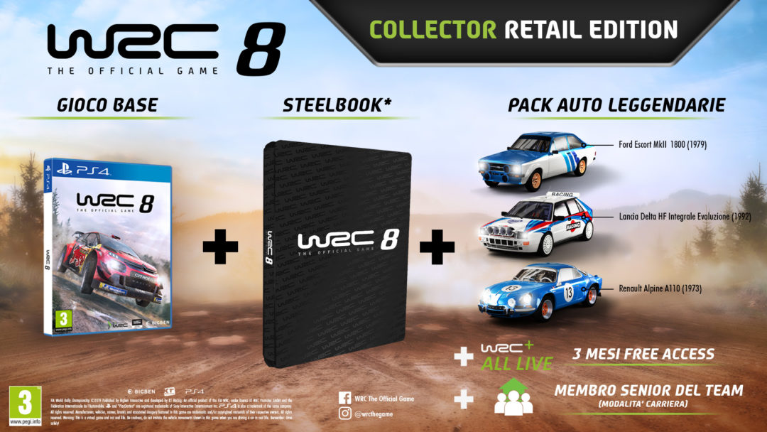 wrc 8 collector retail