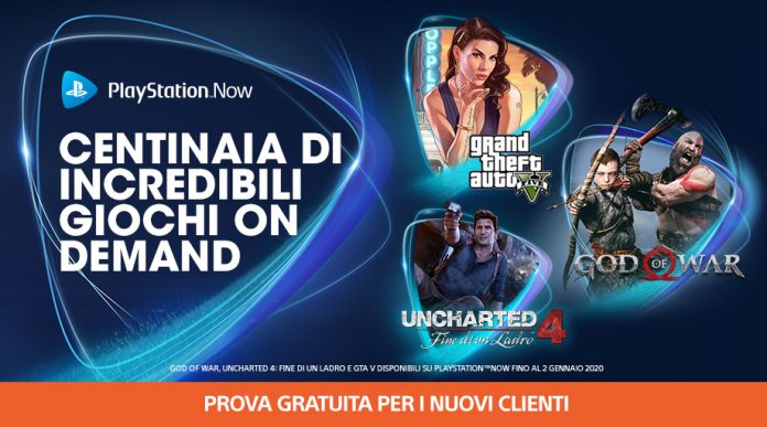 playstation now uncharted 4 grand theft auto v god of war