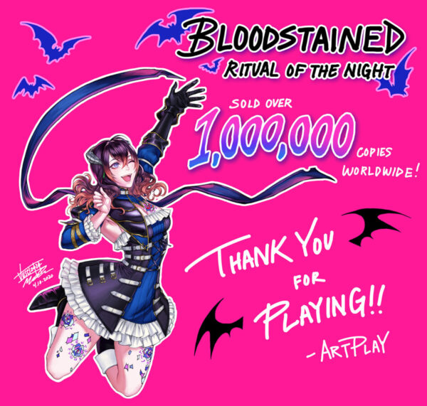bloodstained ritual of the night un milione