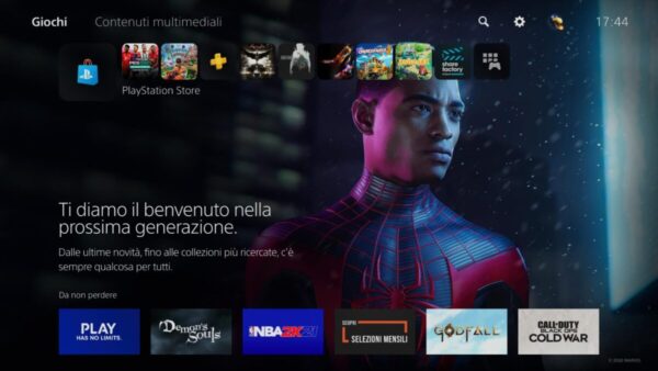 PlayStation Store PlayStation 5 Homepage