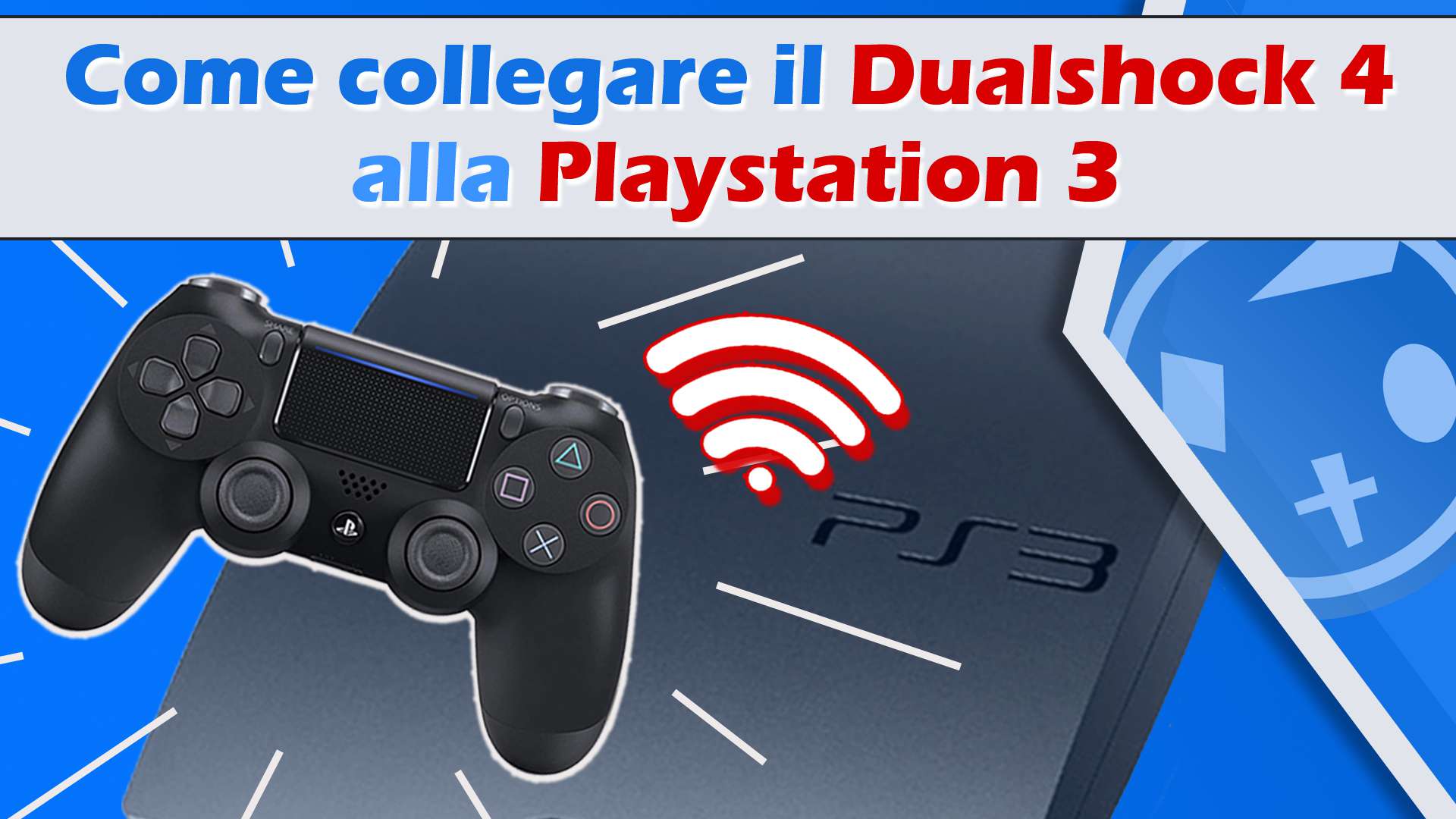 Come collegare il DualShock 4 a PlayStation 3 wireless - Guida -  PlayStationBit 5.0