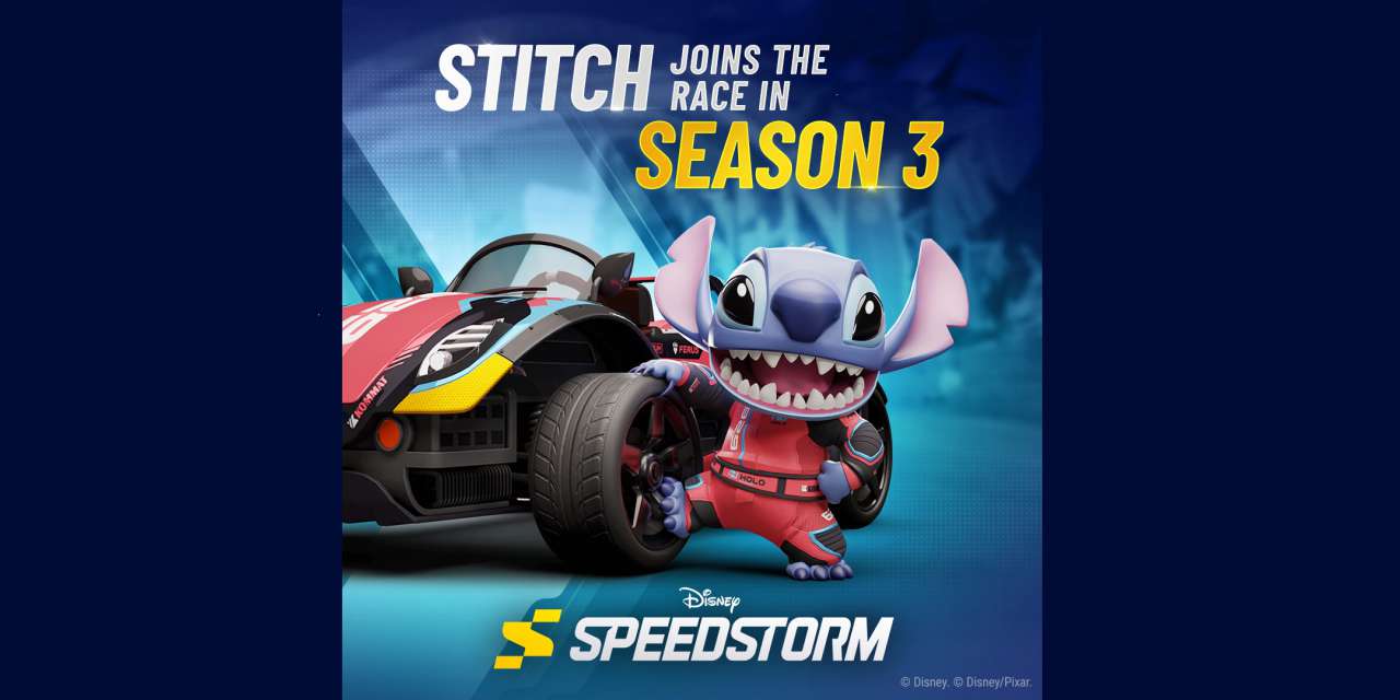 Stitch annunciato per la stagione 3 di Disney Speedstorm
